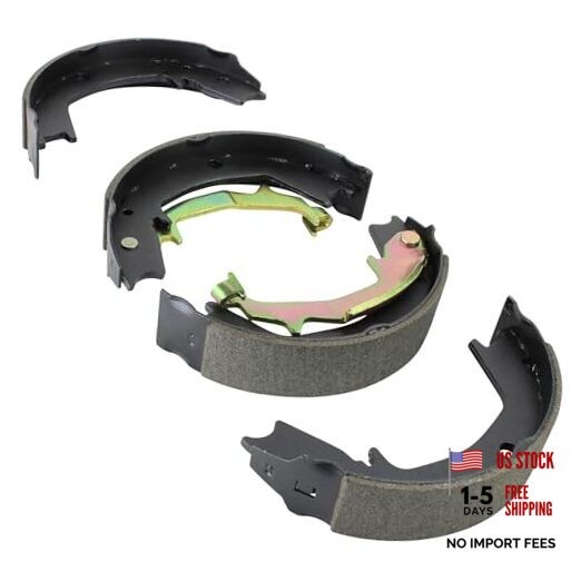 Rear Parking Brake Shoes, Compatible with 2001-2010 Hyundai/Kia (Santa FPS773
