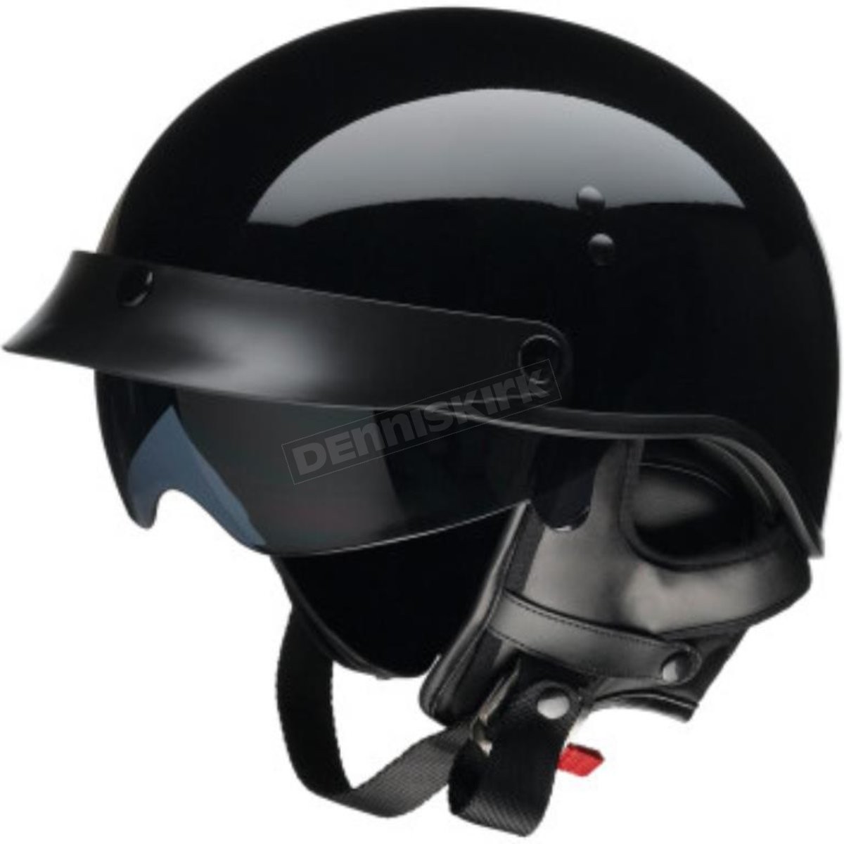 Z1R Gloss Black Vagrant NC Helmet - 0103-1367