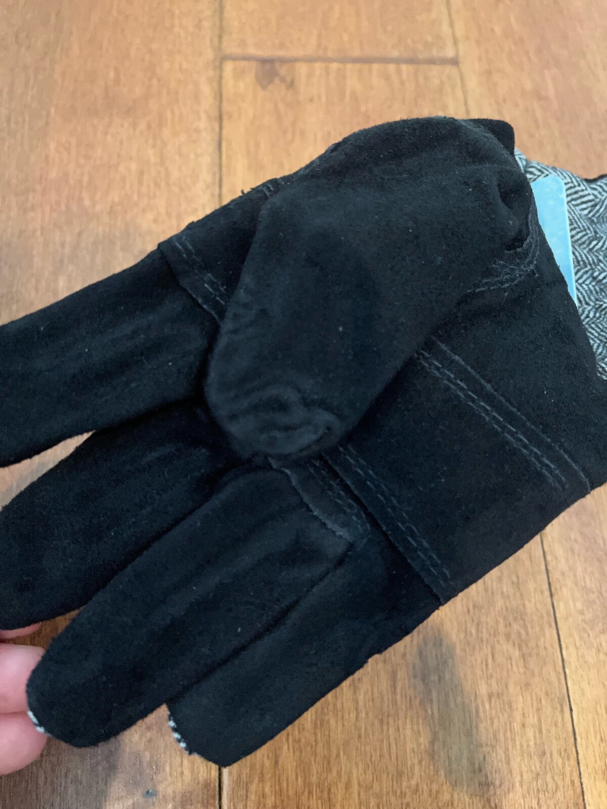 Midwest, Ladies Wool/leather insulated thinsulate winter work gloves MEDIUM