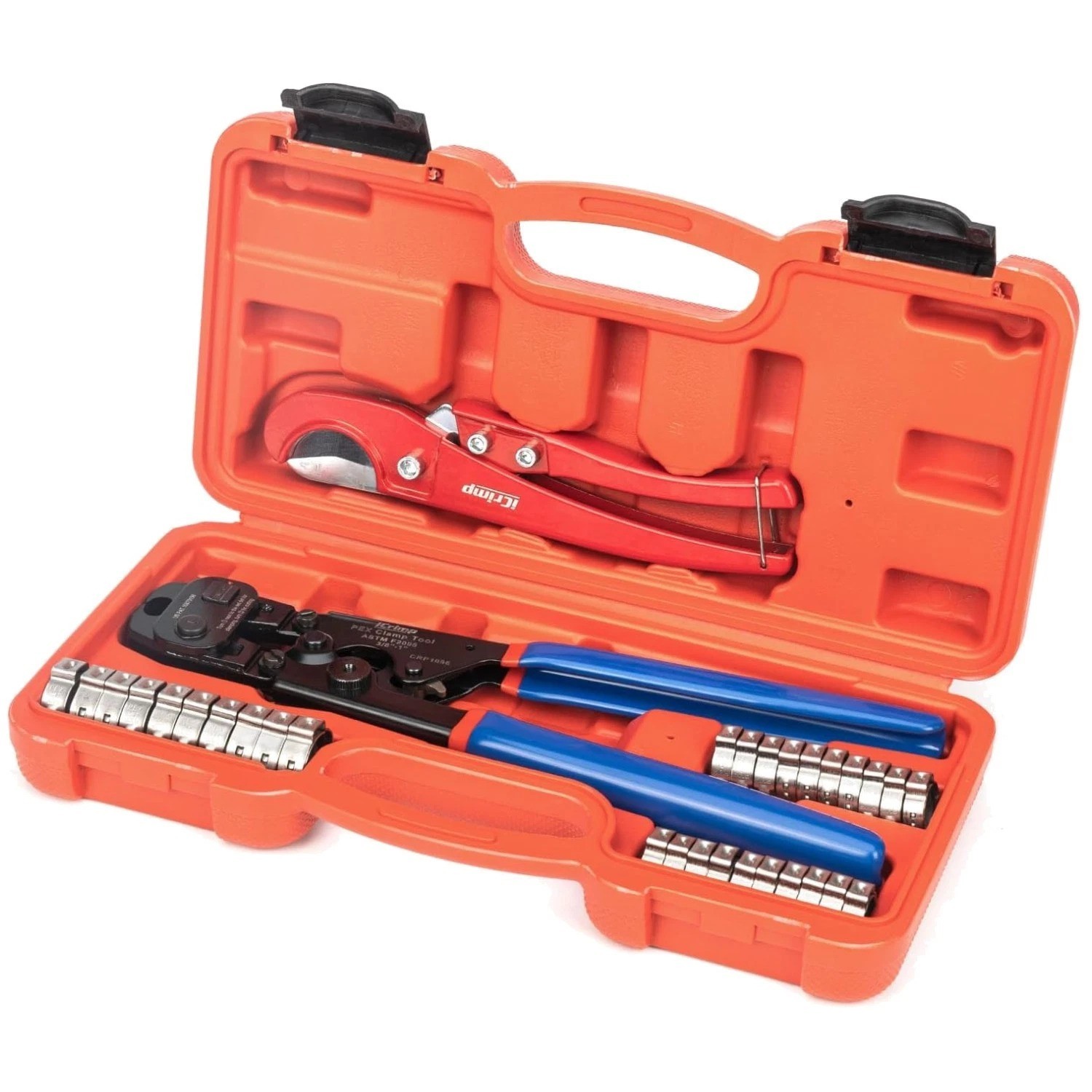Versatile PEX Clamp Ring Installation Kit