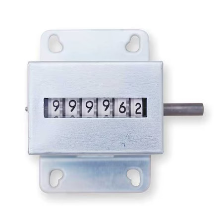 Enm M2ba60a Counter, Mechanical, 6 Digit, Rh/Tc