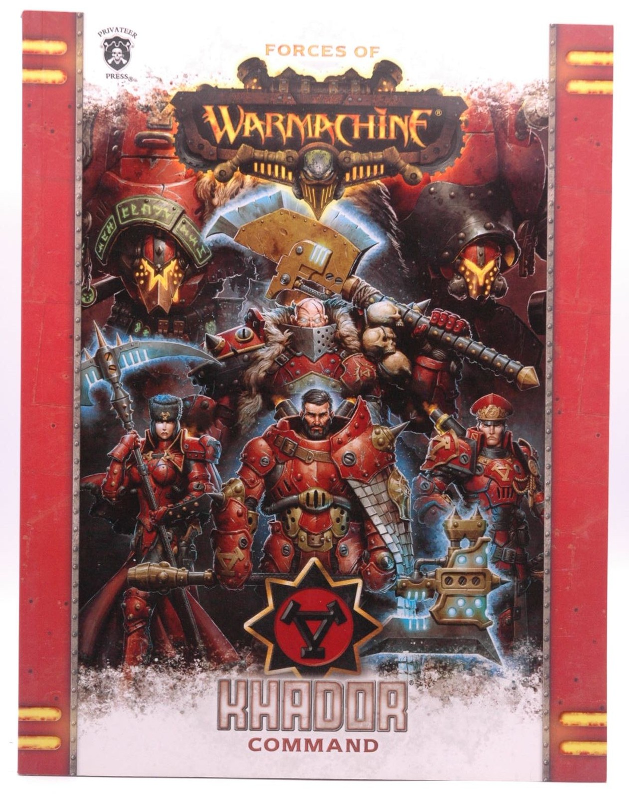 Warmachine Khador Command SC VG++ Matt Wilson  Privateer Press