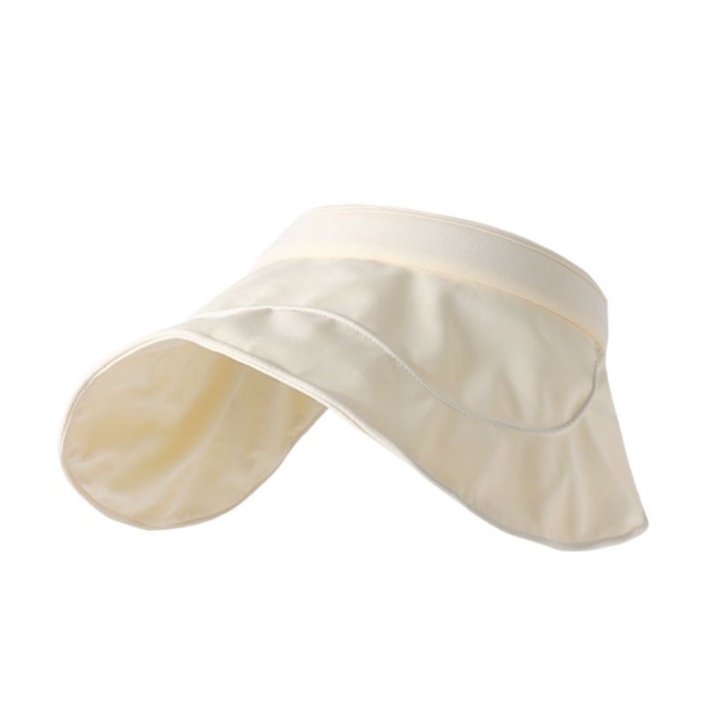 Women's Sun Visor UPF 50+ Wide Brim Foldable Summer Sun Hat Anti-UV Protection；