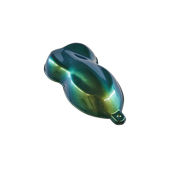 CHAMELEON FLIP PAINT POWDER PIGMENT - GREEN GOLD BLUE - CARIBBEAN DREAMS