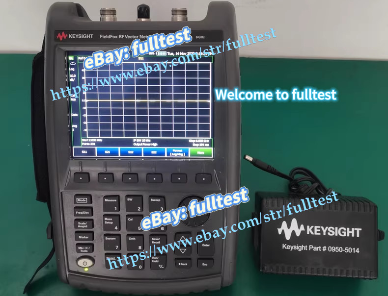 Keysight N9923A FIELDFOX RF VECTOR NETWORK ANALYZER 6GHz by express-fulltest