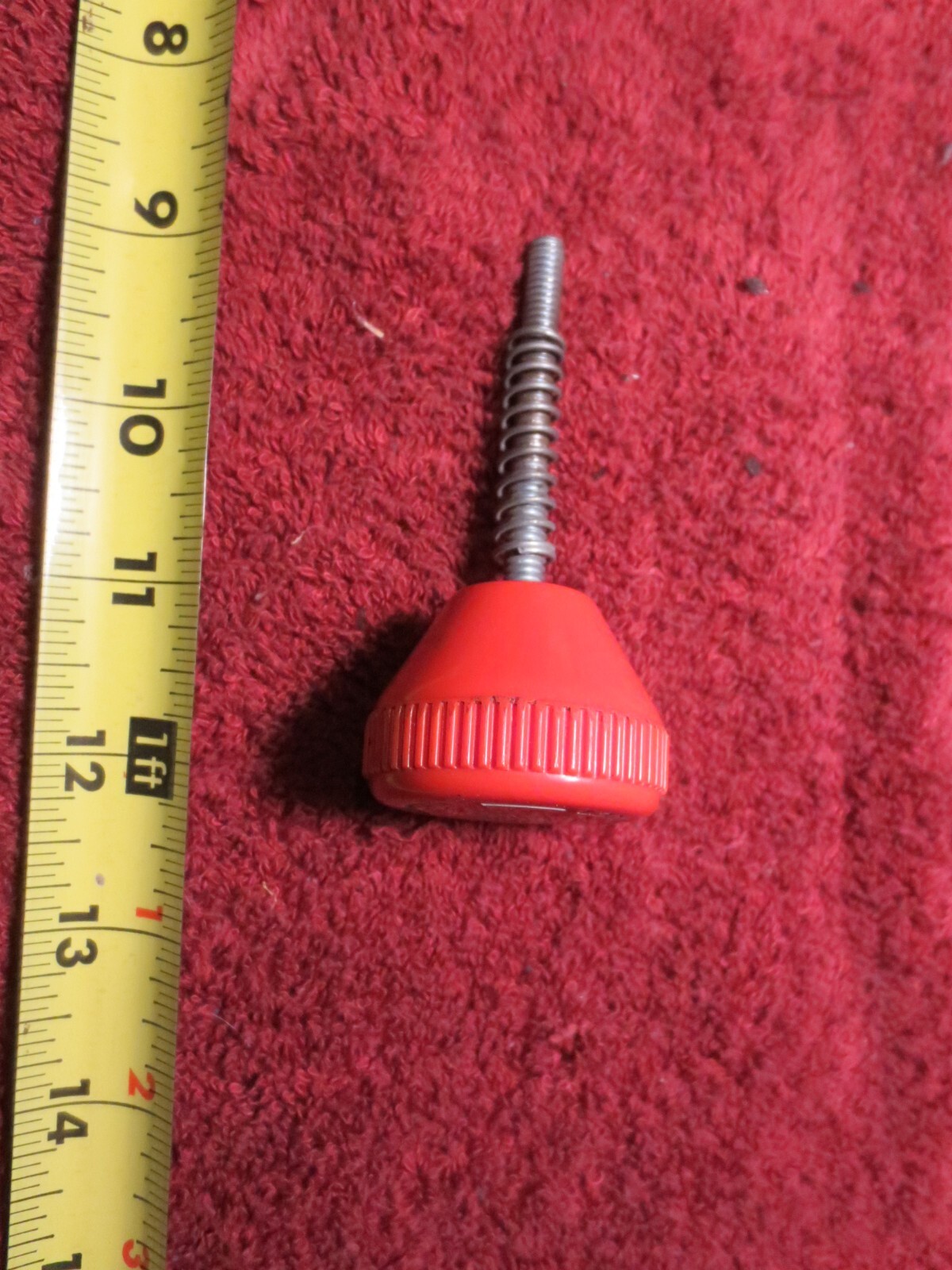 SCHWINN AIRDYNE Lock Knob w/ Spring air dyne pin part fan lock, exercise bike