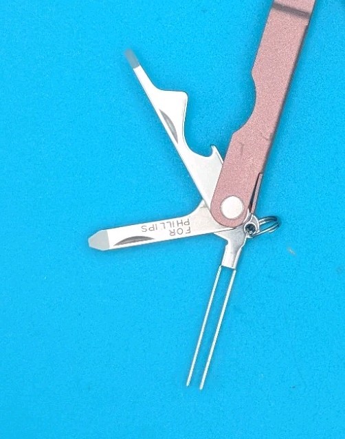 Leatherman Micra Multi-Tool, Knife, Scissors, Key Ring!