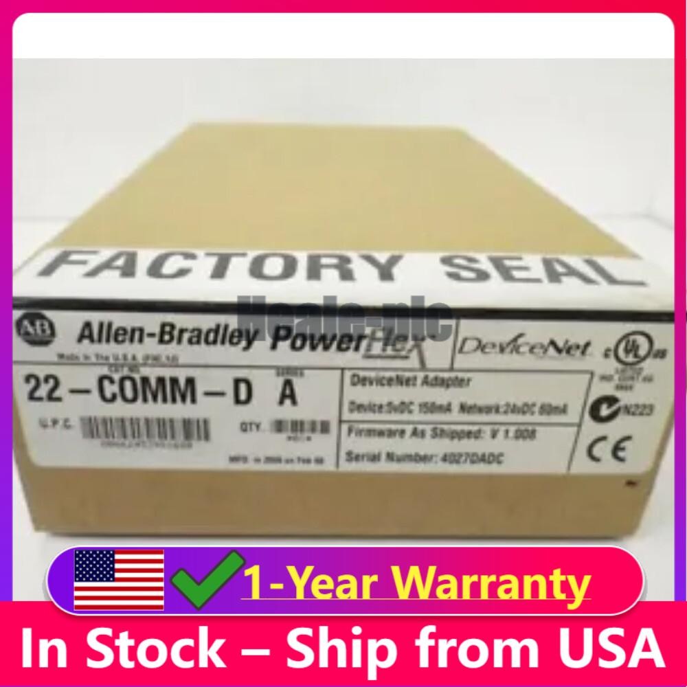 New Allen Bradley 22-COMM-D Device Net Adapter Communication Ser A US