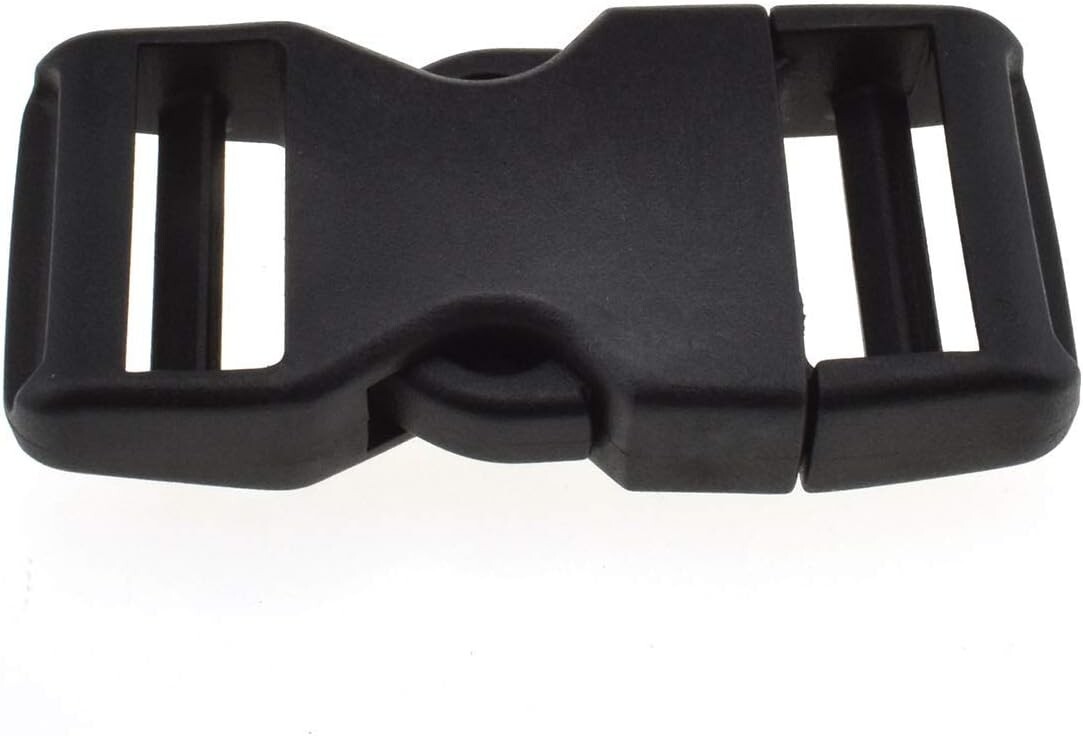 6 Set for Nylon Webbing Strap 1" Quick Side Release Plastic Buckles Clip Buckles