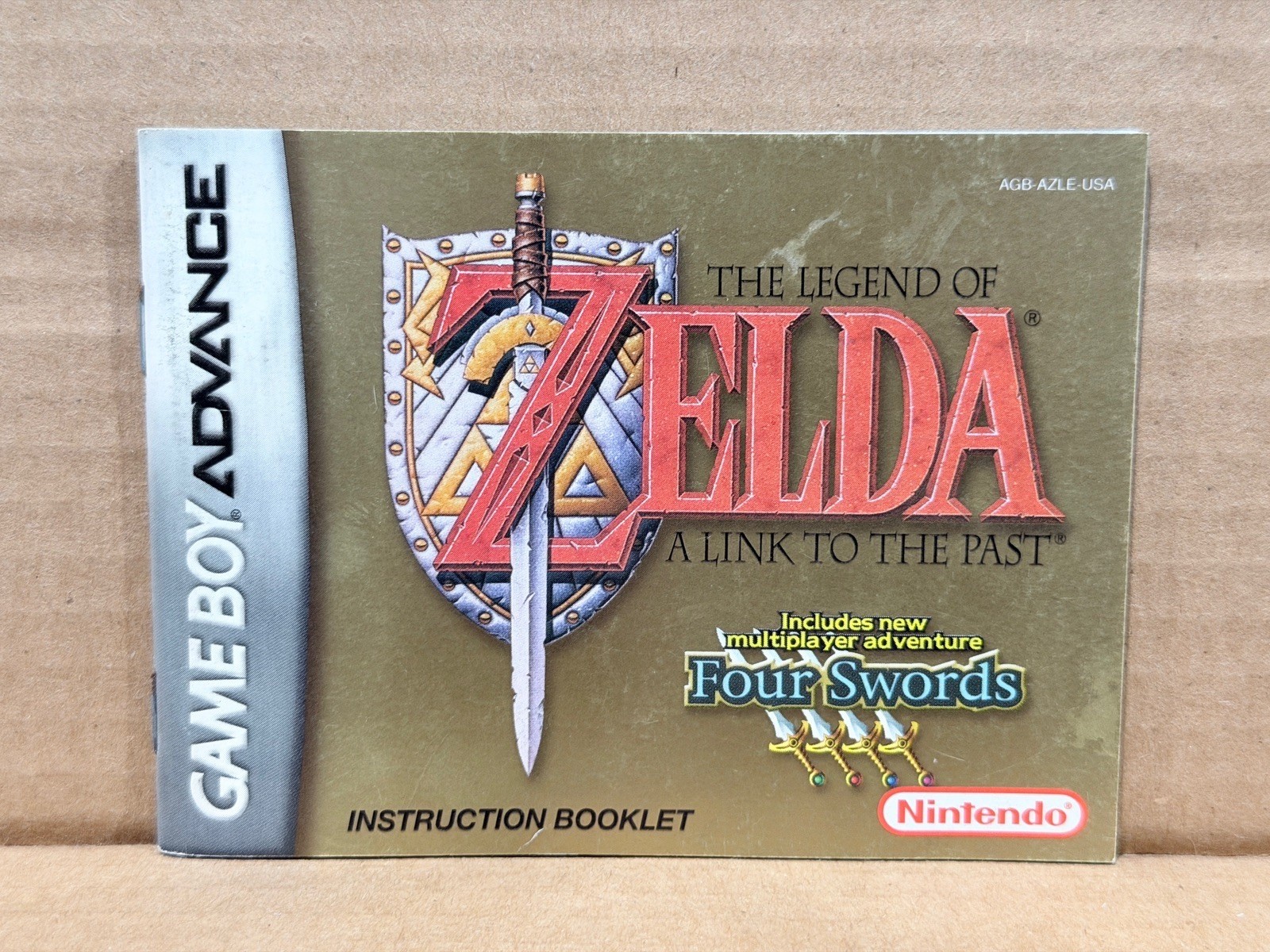 The Legend Of Zelda A Link To The Past Nintendo Game Boy Advance  Game Manual