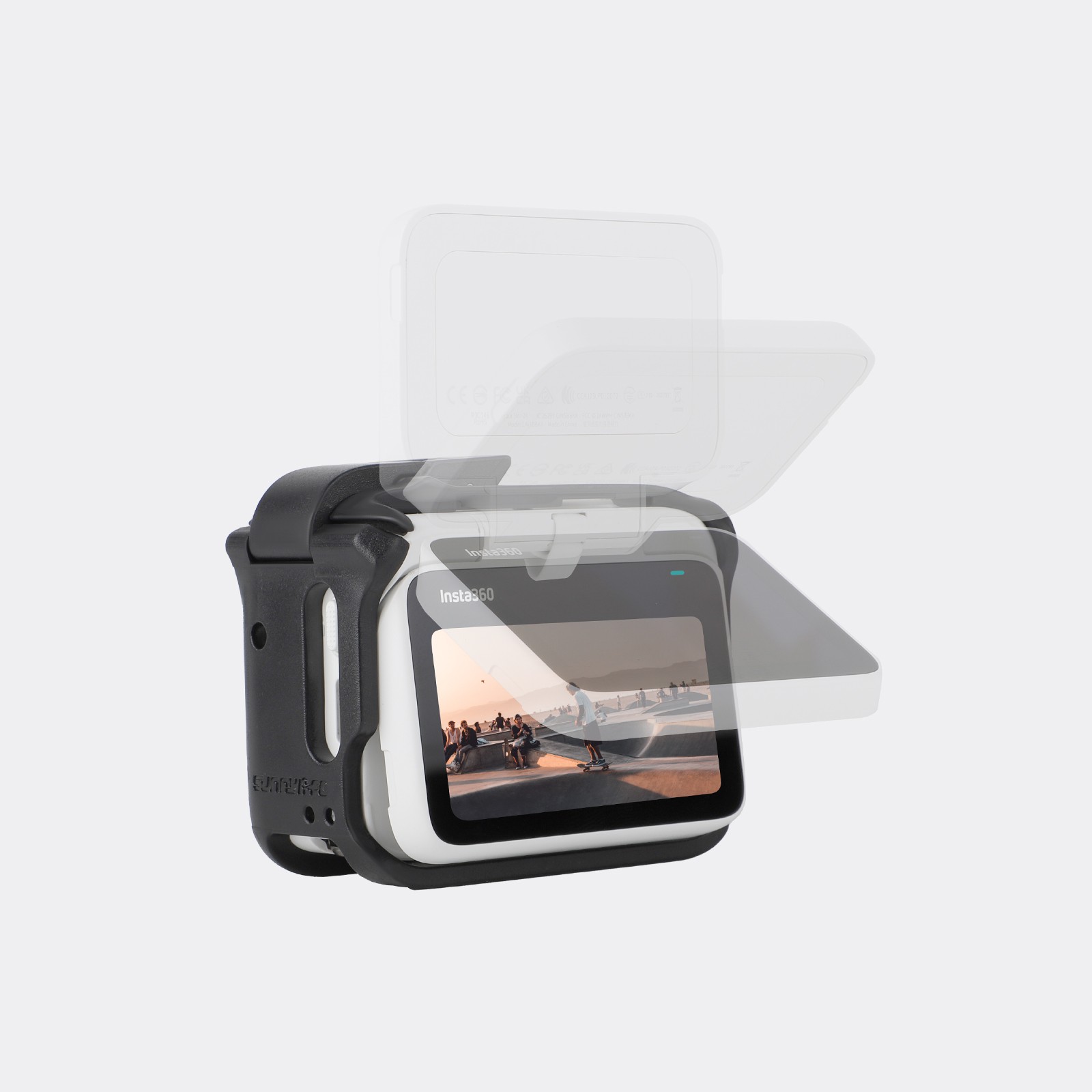 For Insta360 GO 3 Camera Protective Frame Mount Cover Accessories Quick Release