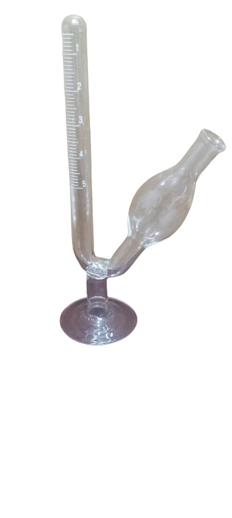 Lab Fermentation Fermenting Glass Tube with Foot 5ml