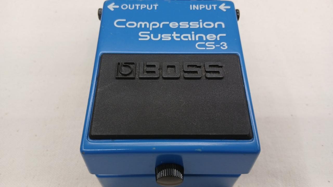 BOSS CS 3 Effects Pedal Compressor Guitar Gear Tested Genuine Authentic