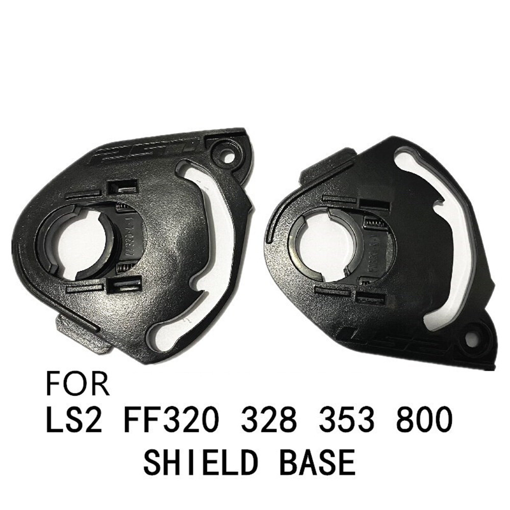 Pair Helmet Shield Lens Base For LS2 STROM STREAM EVO RAPID FF320 328 353 800