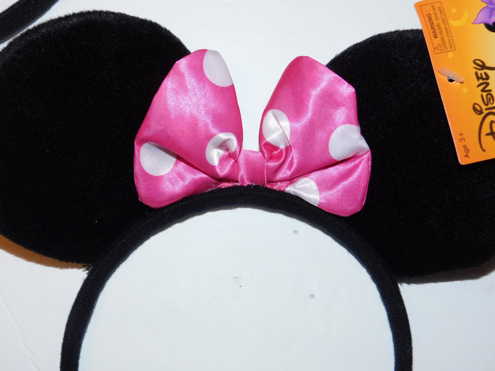 Minnie Mouse Headbands W/ Bow Lot of THREE