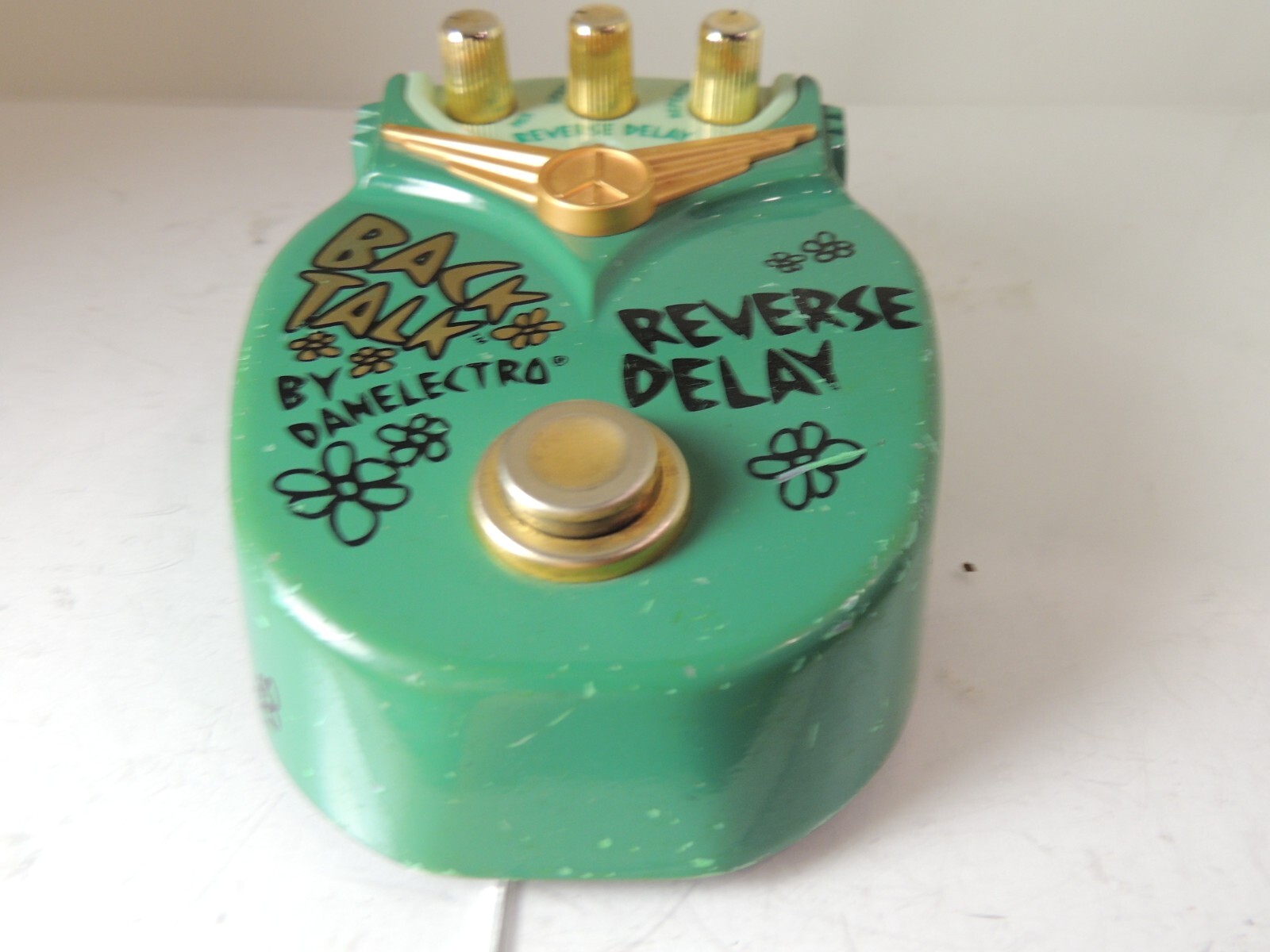 Danelectro Back Talk Reverse Delay Effects Pedal w/Original Box Free USA Ship