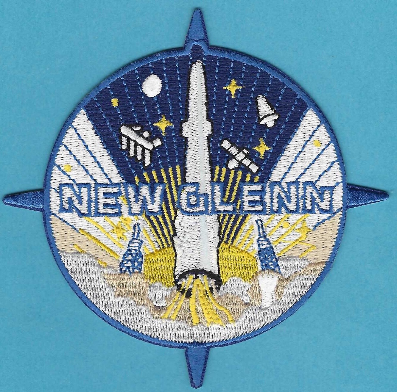 BLUE ORIGIN NG-1 NEW GLENN SATELLITE SPACE LAUNCH PATCH