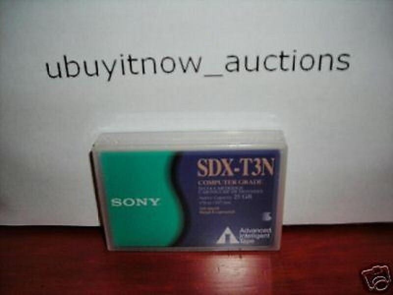 NEW 1/PK Sony AIT-1 SDX-T3N 25/50GB AIT Data Tape Cartridge Factory Sealed