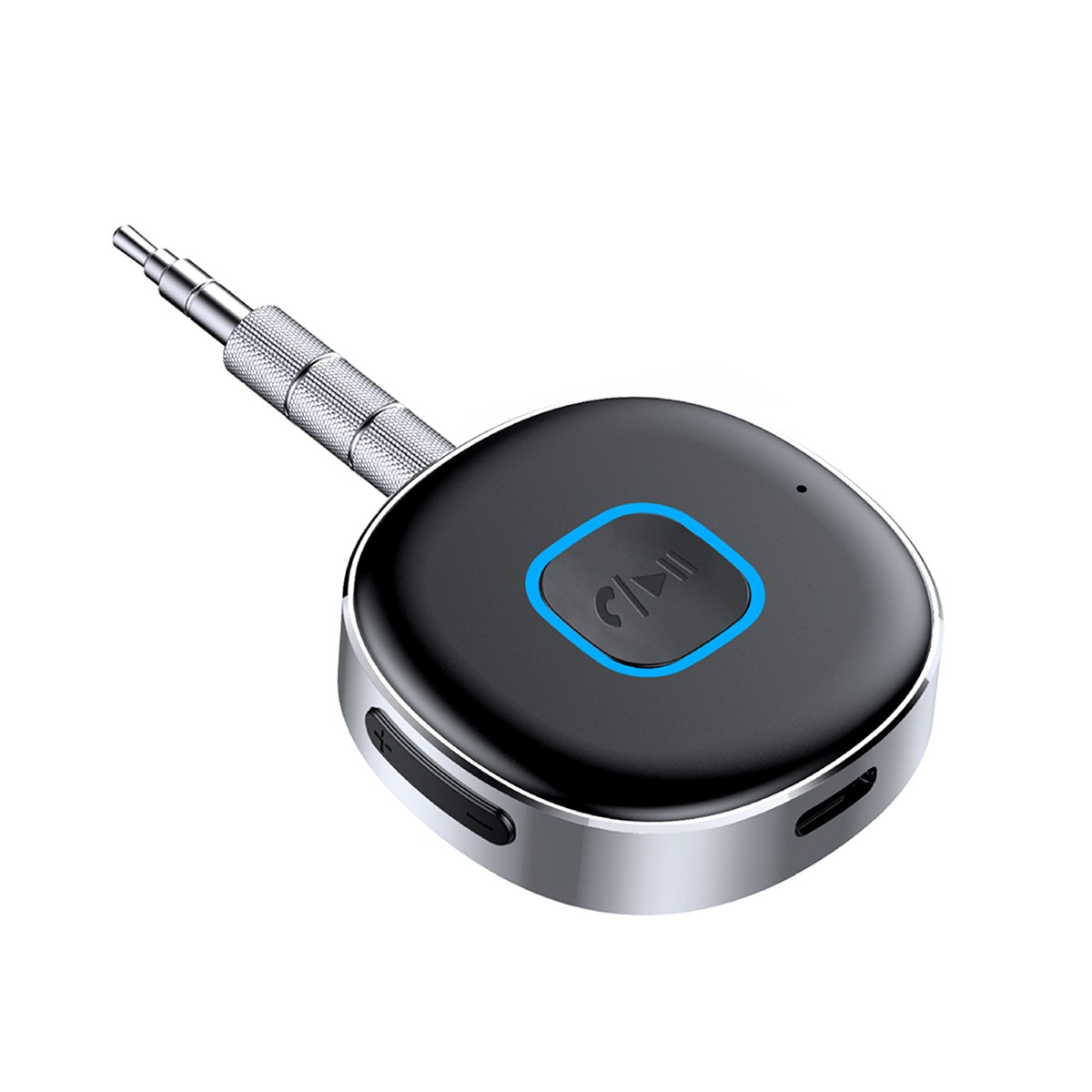 Aux to Bluetooth 5.1 Adapter 3.5mm Bluetooth Receiver Microphone for Car US SHIP