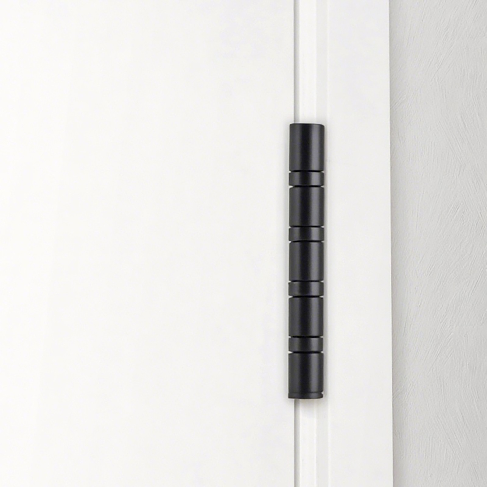 2PK Interior Door Hinge Black, Square, 4X3" Heavy-Duty Mat Hinge Hardware