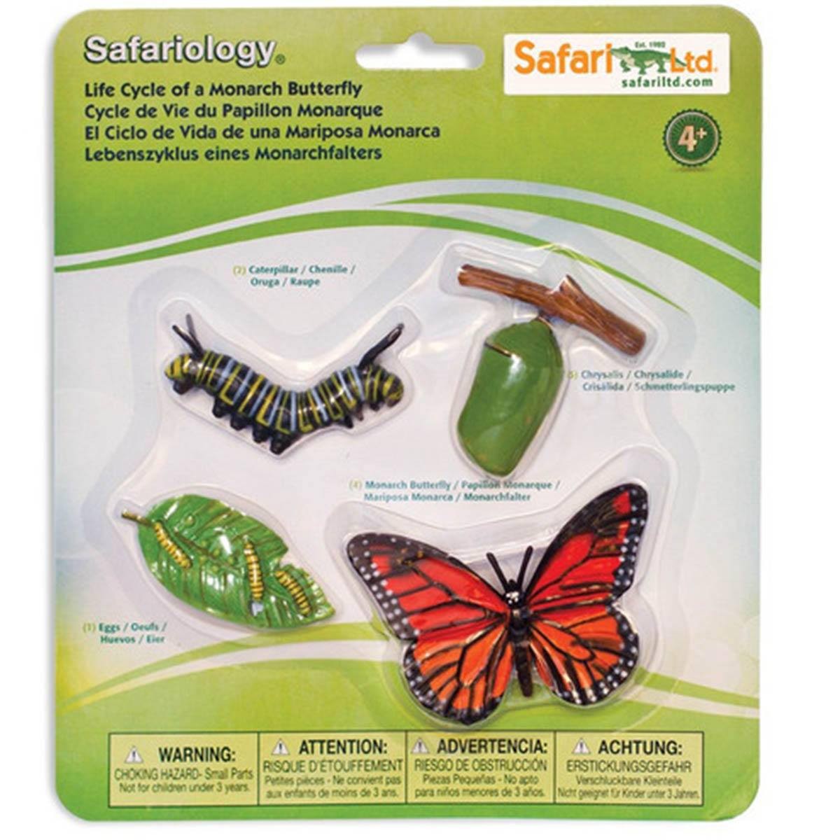 Life Cycle Of A Monarch Butterfly Safari Ltd NEW IN STOCK