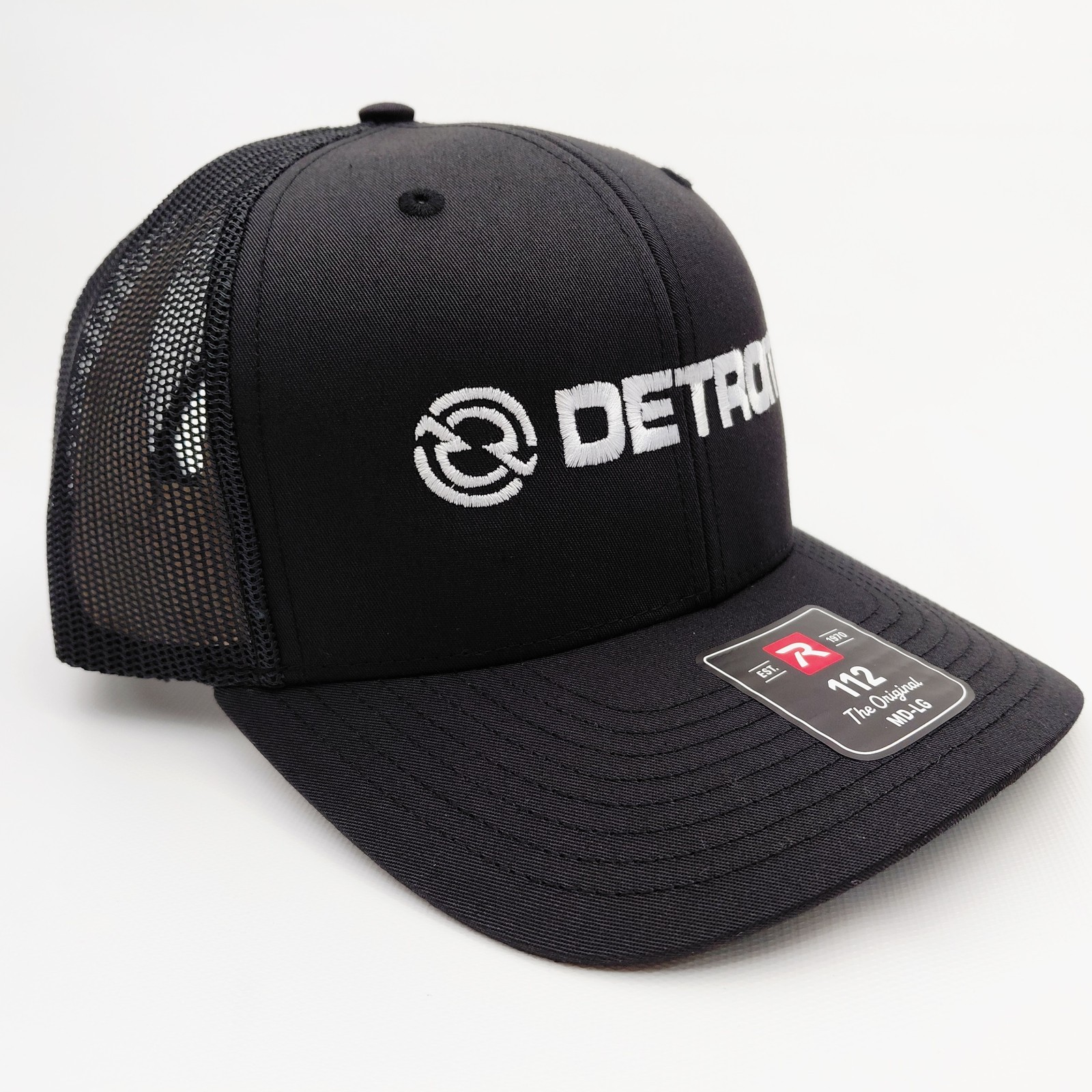 Detroit Diesel Richardson 112 Mesh Snapback Embroidered Baseball Cap Hat