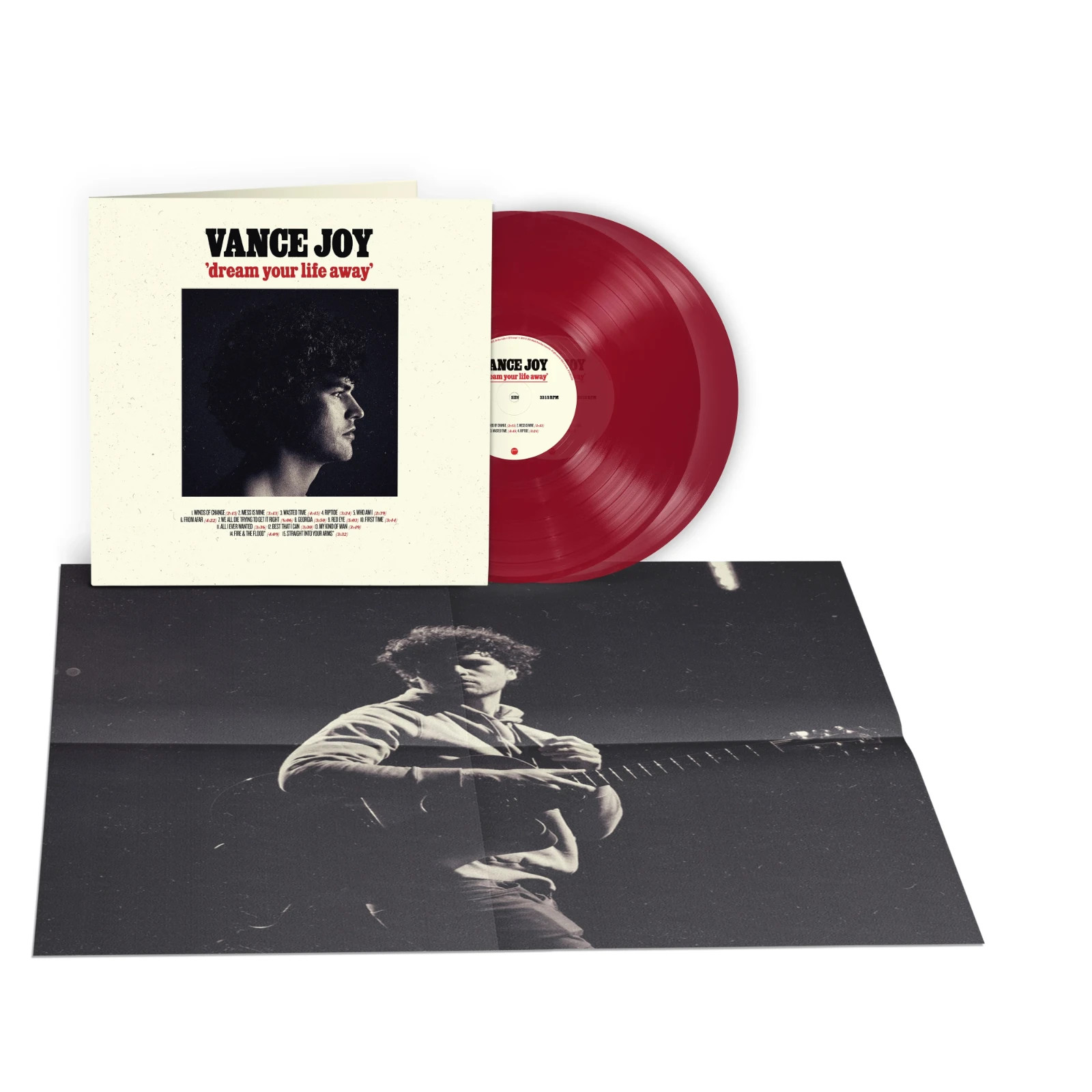 Vance Joy - DREAM YOUR LIFE AWAY 10th Anniversary Edition Vinyl LP RED Color NEW