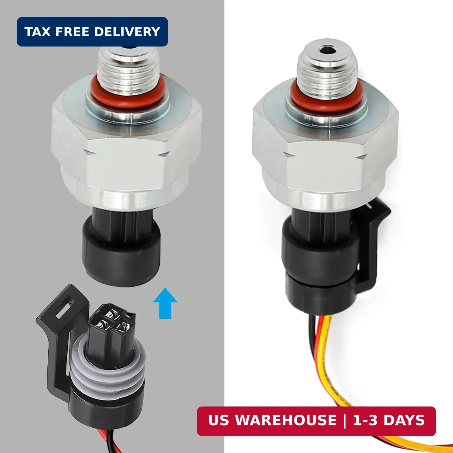 UOIENRT Injection Control Pressure Sensor Replacement for Ford 7.3 Powerstroke E