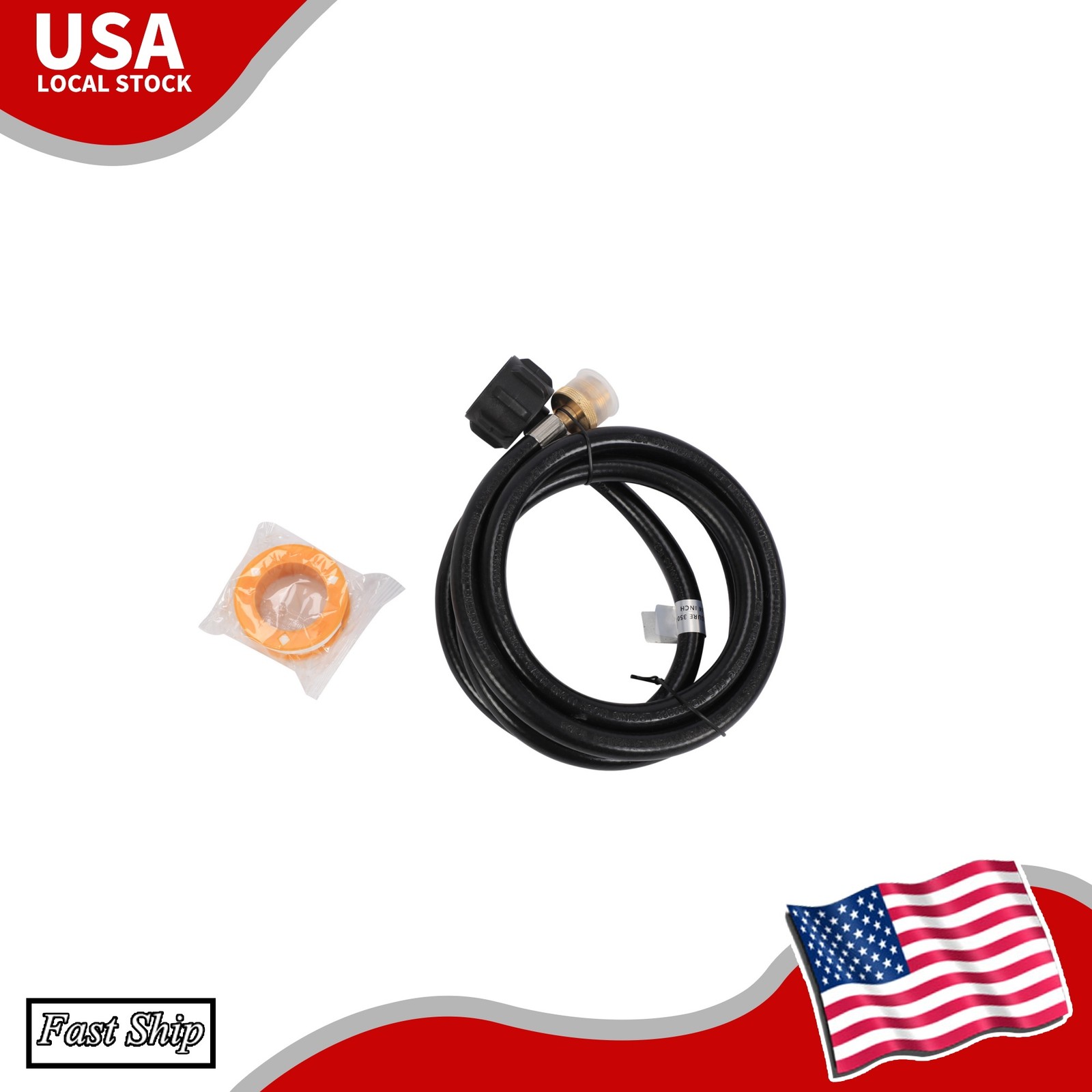 Propane Regulator Hose 6Ft Outdoor Indoor Replacement For Mr. Heater Big Buddy