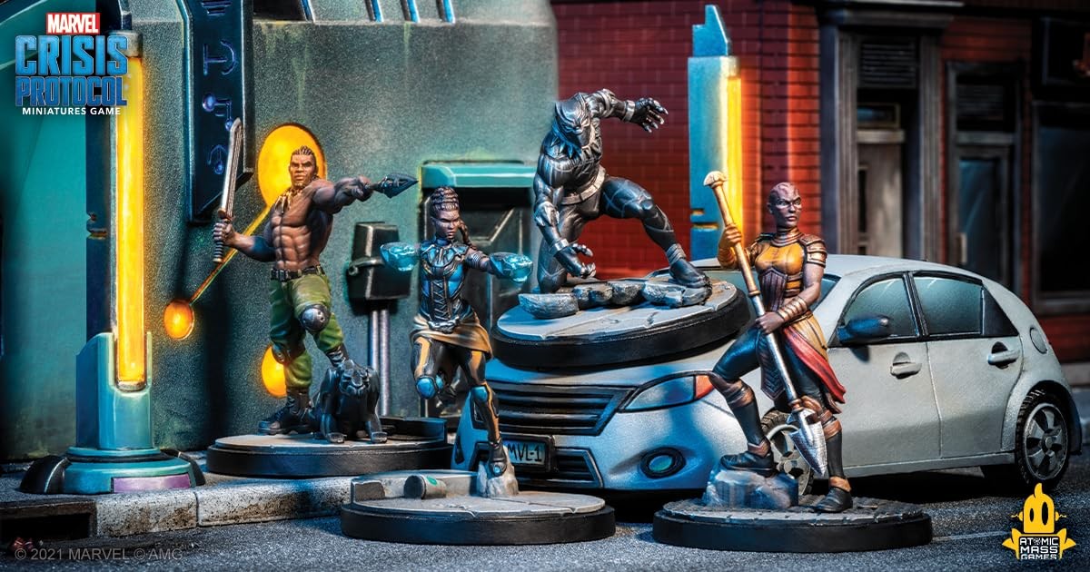 Marvel Crisis Protocol: Wakanda Affiliation Pack