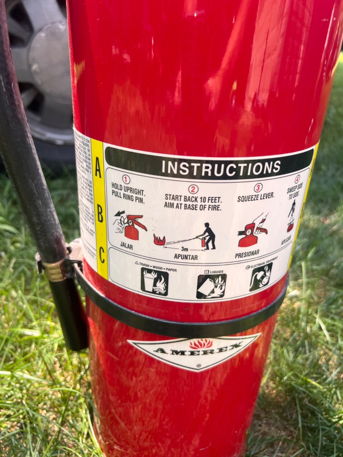 Amerex model 423, 20 lb fire extinguisher, brand new