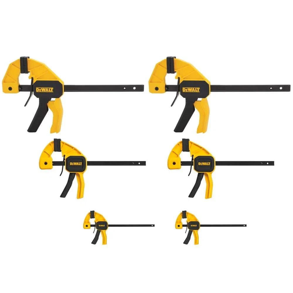 NEW DEWALT Trigger Clamp Set (6-Piece) DWHT83200D