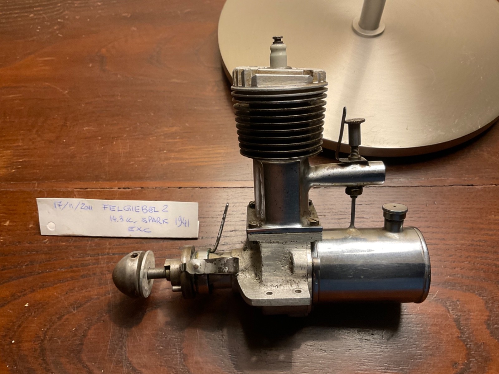 VINTAGE Not SUPERTIGRE FELGIEBEL 14.3cc 1941 gold earlier? Engine EXC & RARE