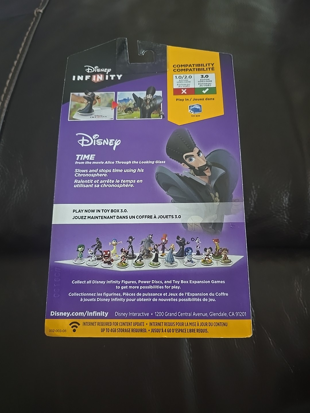 DISNEY INFINITY 3.0 DISNEY TIME SEALED NEW FAST SHIP Mint Condition