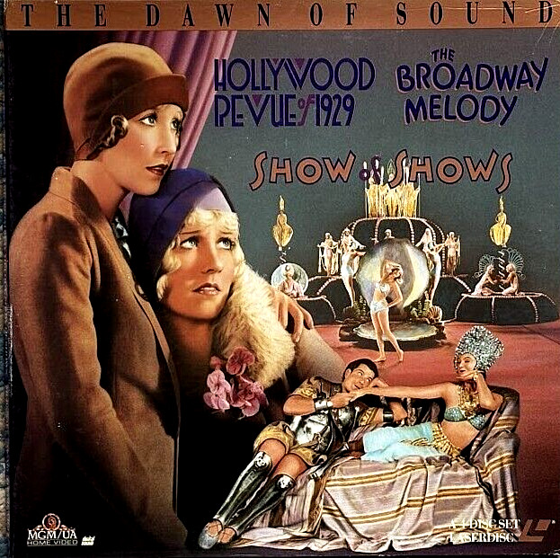 DAWN OF SOUND "HOLLYWOOD REVIEW OF 1929" + 2 MORE! PREMIUM USED LASERDISC (NM)