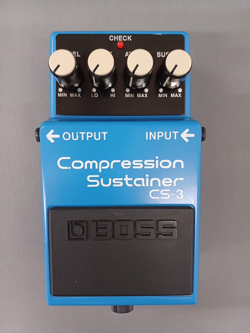BOSS CS-3 Compressor Pedal Low Noise Studio-Quality Effect Used