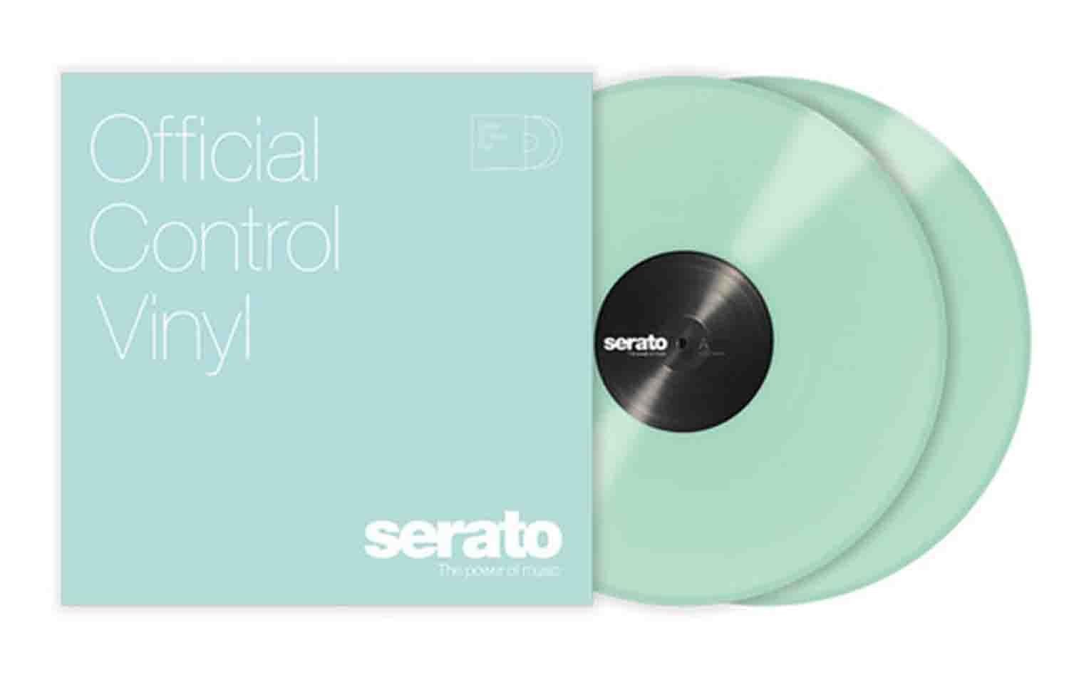 Serato SCV-PS-GID-7 7-Inch Control Vinyl, Glow in the Dark, Pair