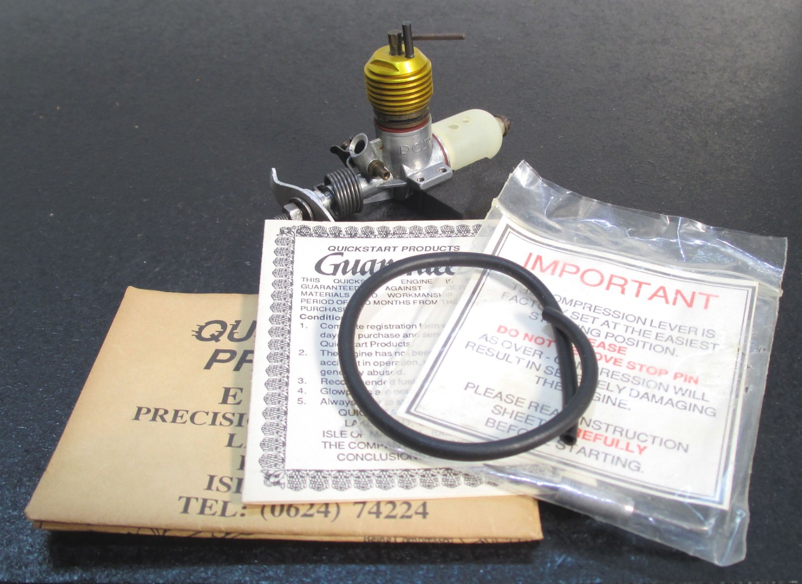 QUICKSTART DART 0.55cc 2-Stroke Diesel Engine for Control Line (Used)