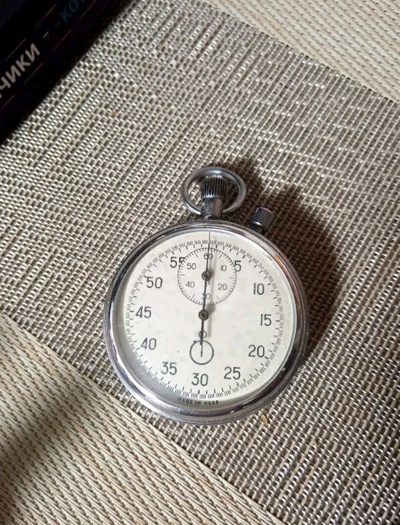 Vintage stopwatch Agat. USSR (tested)