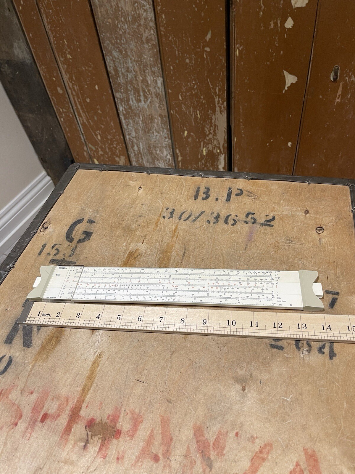 Thornton Slide Rules 1951 Engineerings Surveyings British Measuring