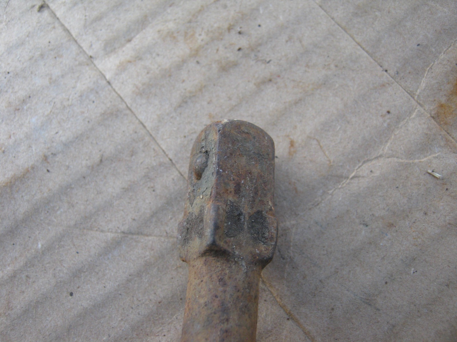 Original Antique Vintage Iron SNAP-ON Socket T-handle Spinner