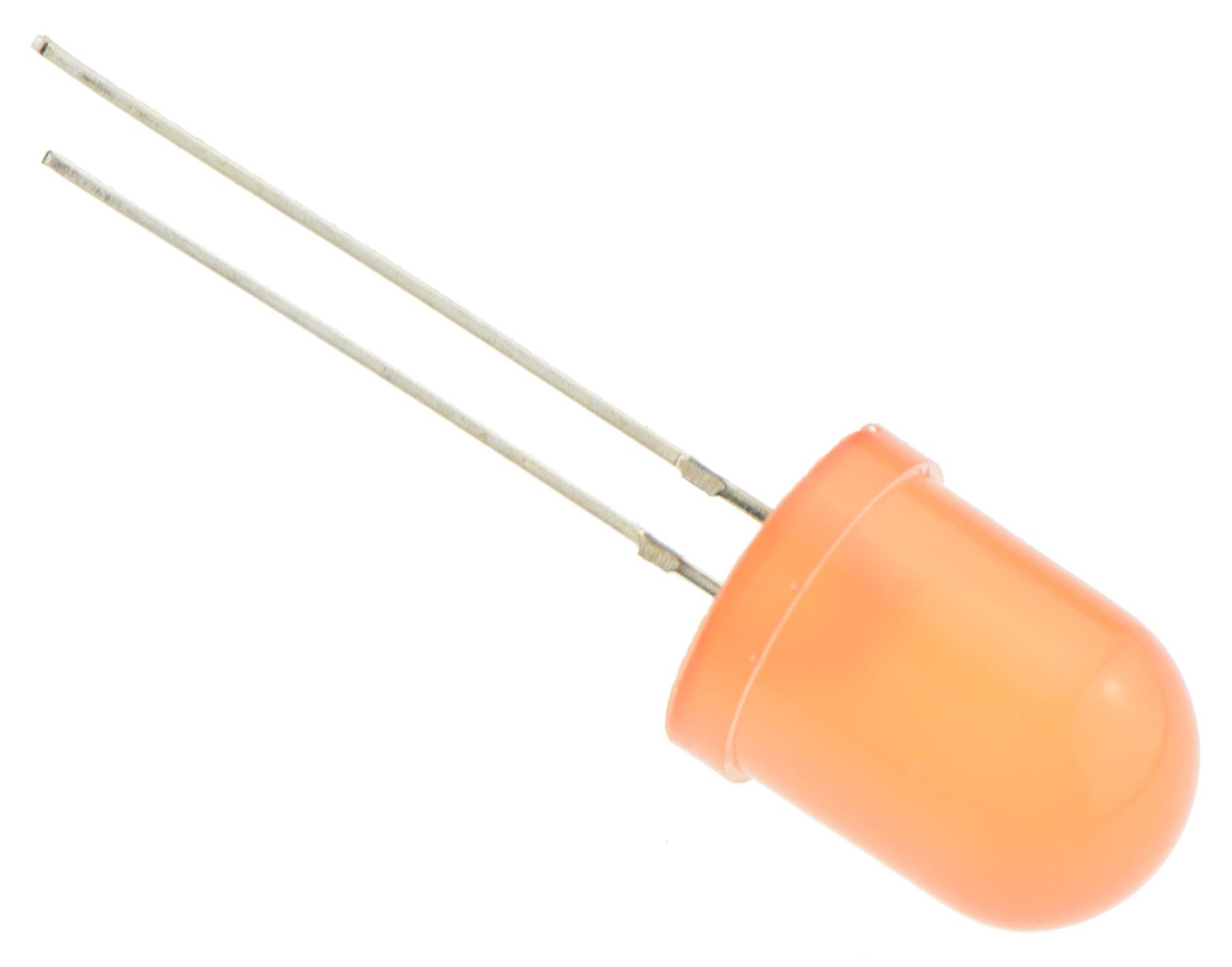 50 x Orange 10mm LED Diffused Lens