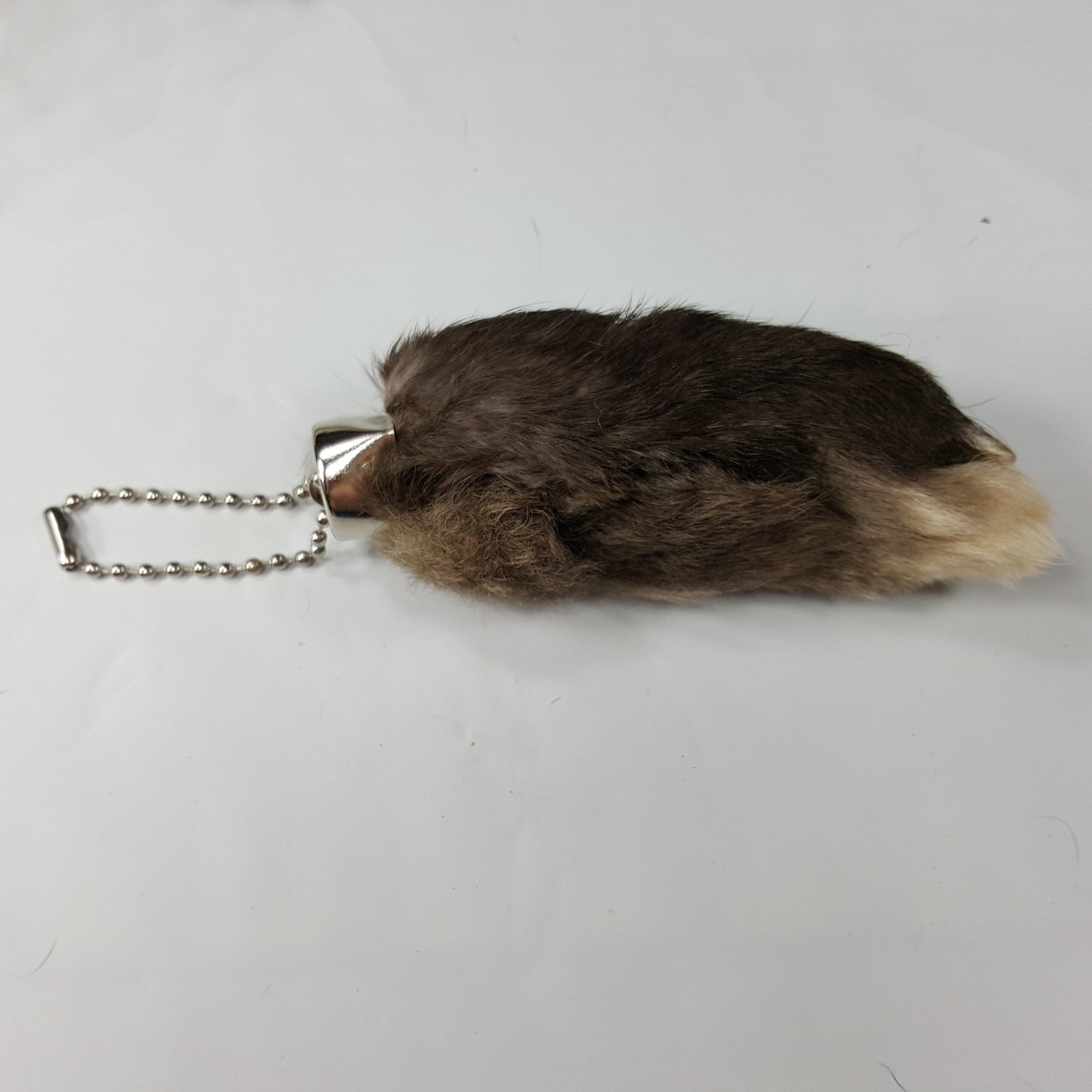 Bulk 50 New Lucky Rabbits Foot Key Chain, Zipper Pull, Charm Natural Colors