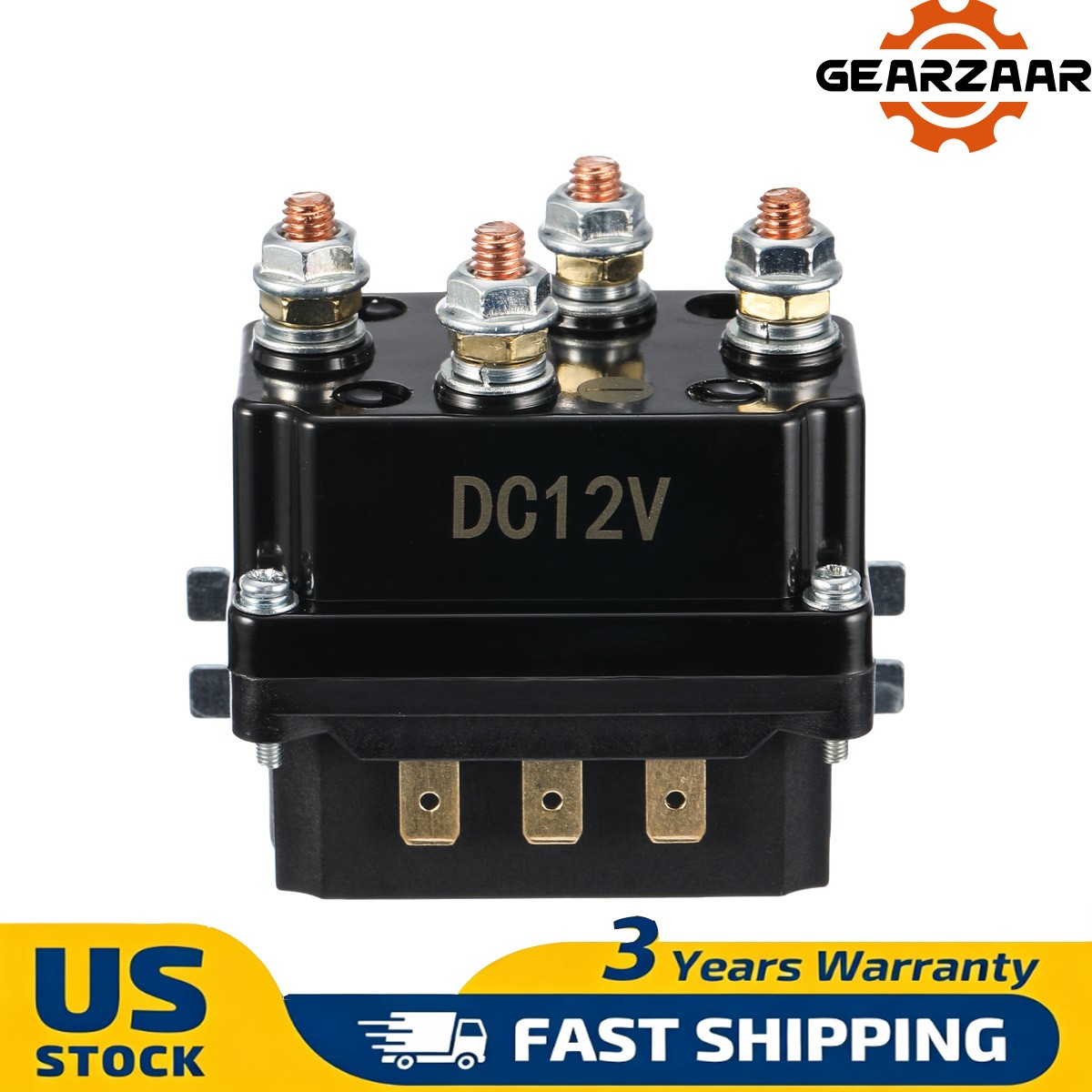 winch relay 12v m6 terminal lug for atv utv winch winch solenoid relay