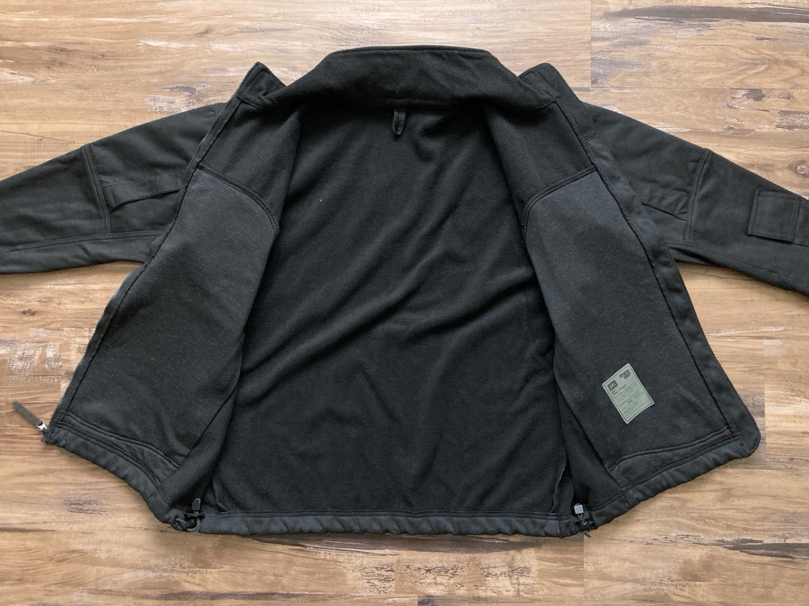 Massif Elements Jacket Men's 2XL Black Tactical Flame Resistant Nomex EUC