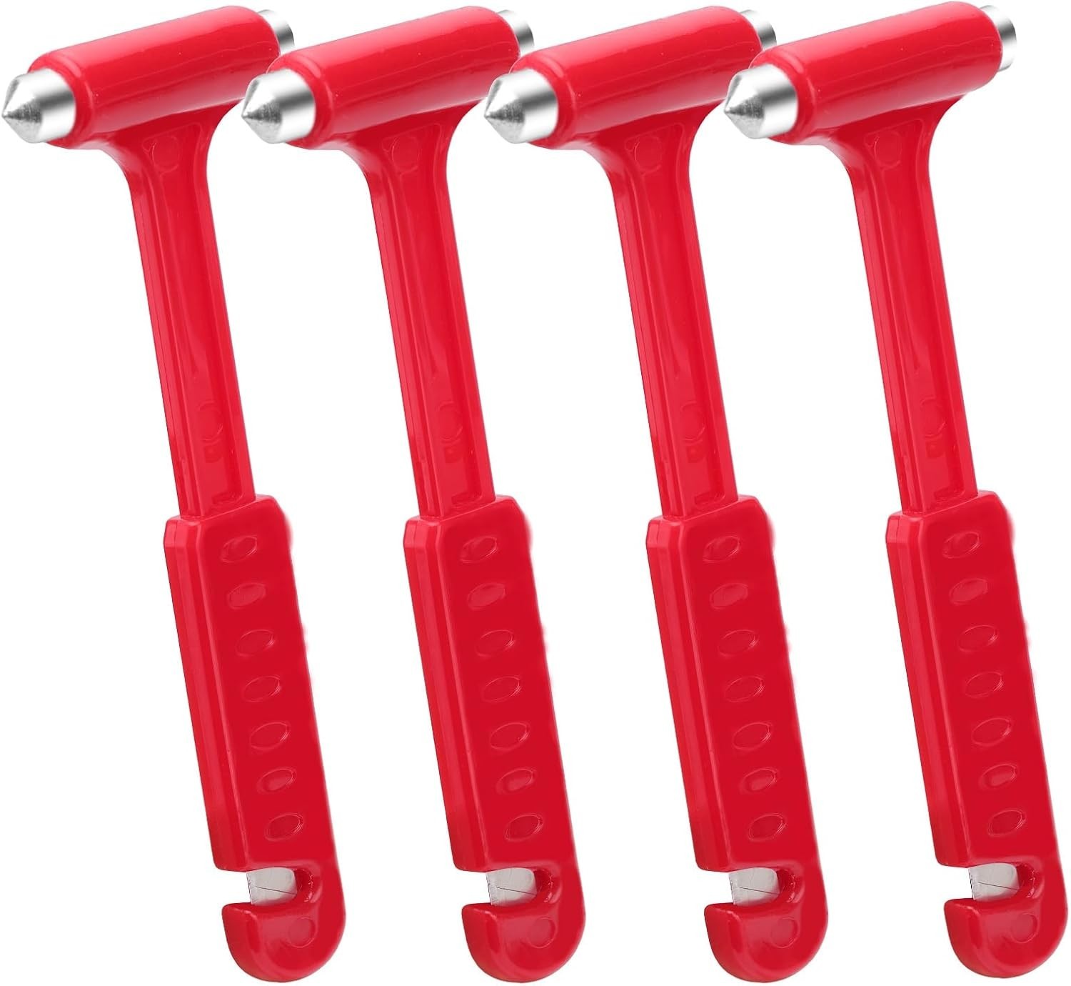 Compact Dual-Function Safety Hammer Set: Glass Breaker & Seatbelt Cutter Duo