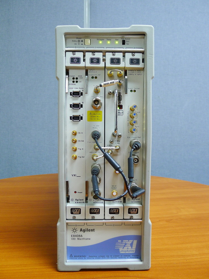 Agilent Vector Signal Analyzer E8408A Opt.001 w/E8491AB, 89605B, E2731B, E1439C