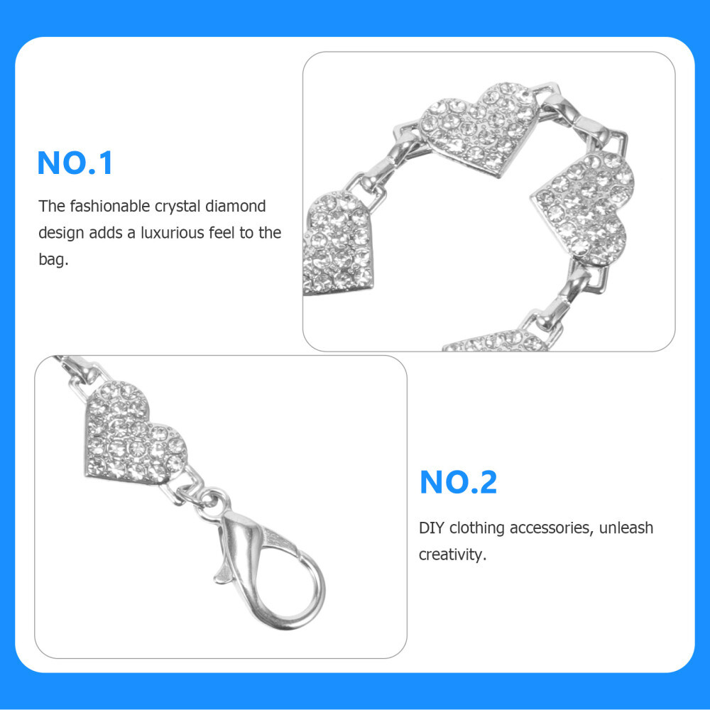 DIY Handbag Chain Replacement Strap Purse Chains Wallet Metal