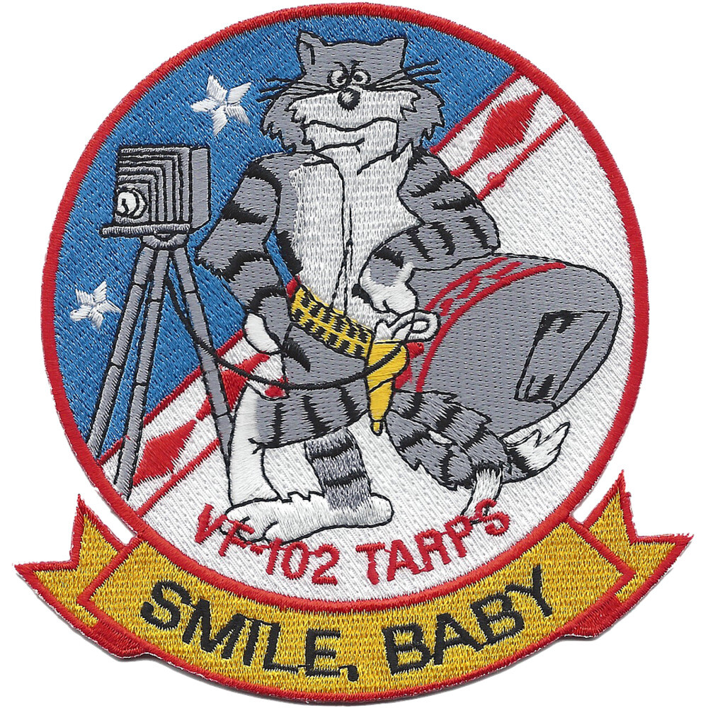 VF-102 Tarps Patch Smile Baby