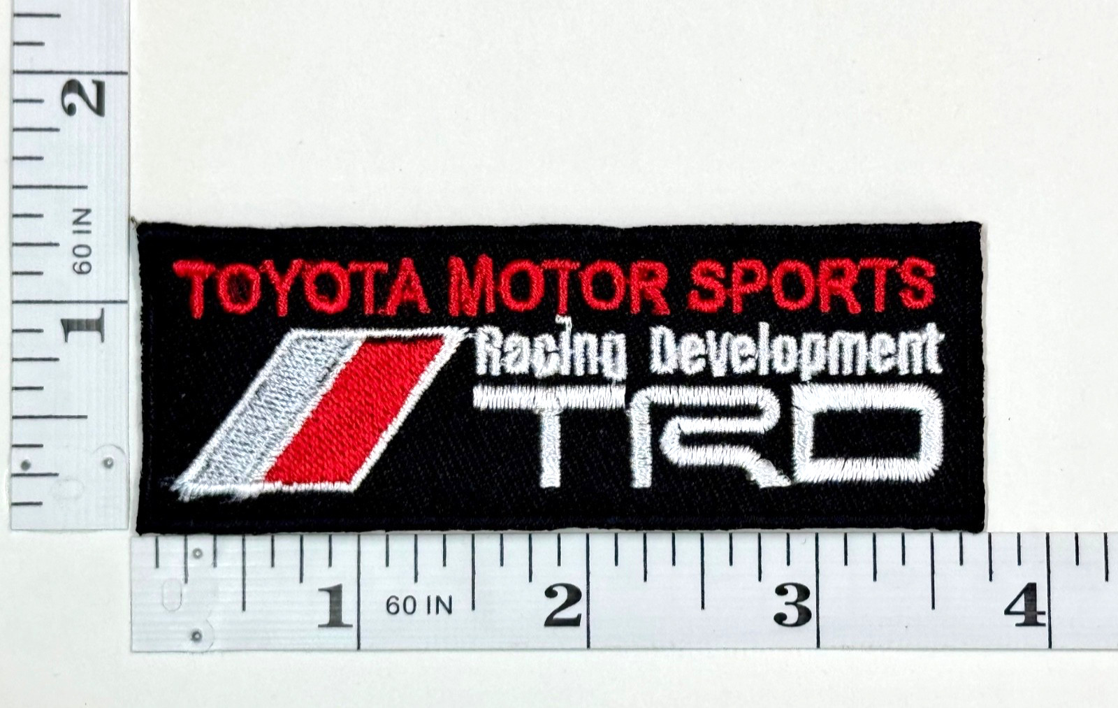 Embroidered Patch - Iron-on - Racing - Autos - Rally - LeMans - TRD - Toyota